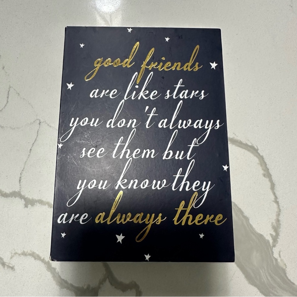 Inspirational NAVY & Gold Wall Art